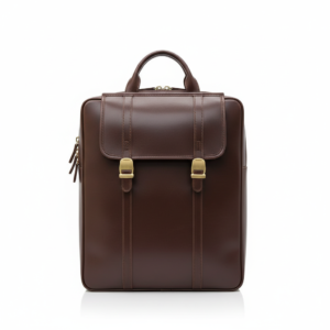 Heritage 3-in-1 Leather  Bag (Black) - Vintage Brown