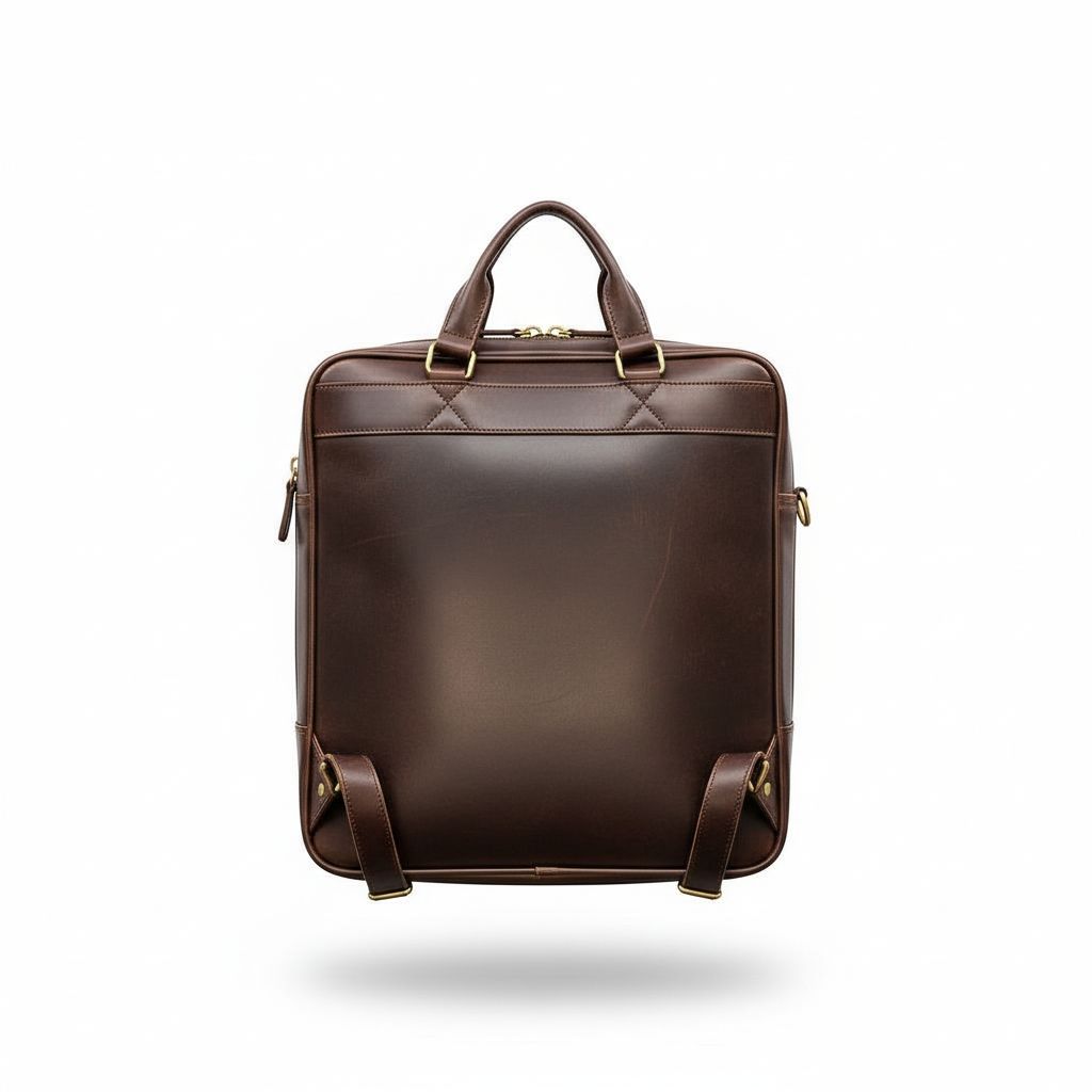 Heritage 3-in-1 Leather Bag Brown